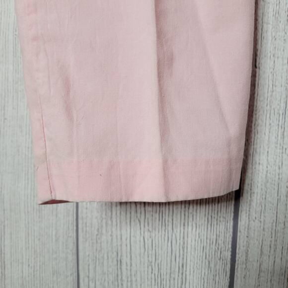 Vintage Jolie Femme Pink Ultra High Rise Light Baggy Pants Size 14 - Picture 2 of 8